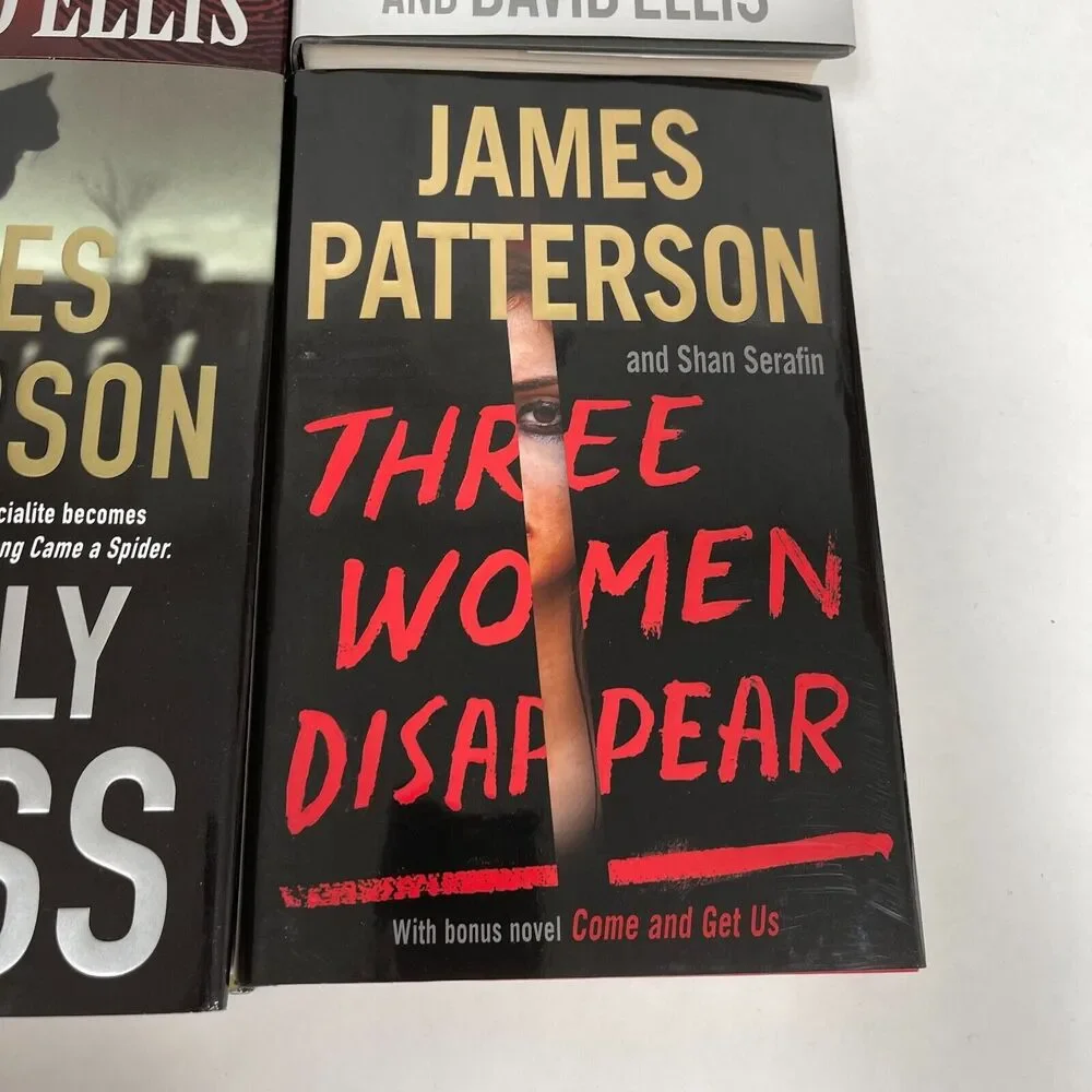 James Patterson Unsolved The Red Book‎ First Edition Hardcover Books Lot of 6